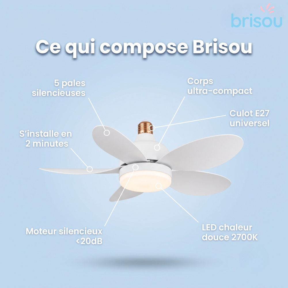 Brisou - Ventilateur de plafond