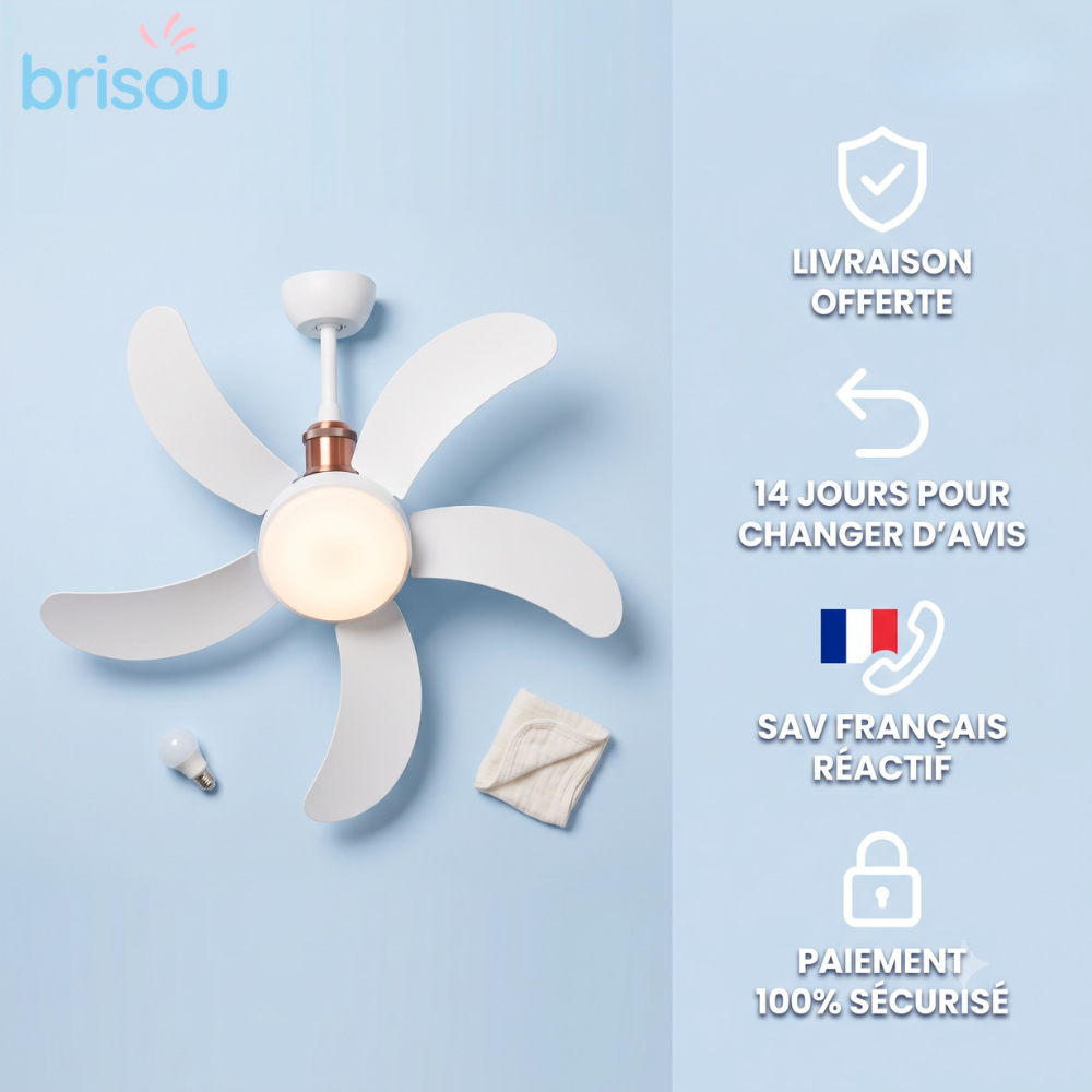 Brisou - Ventilateur de plafond