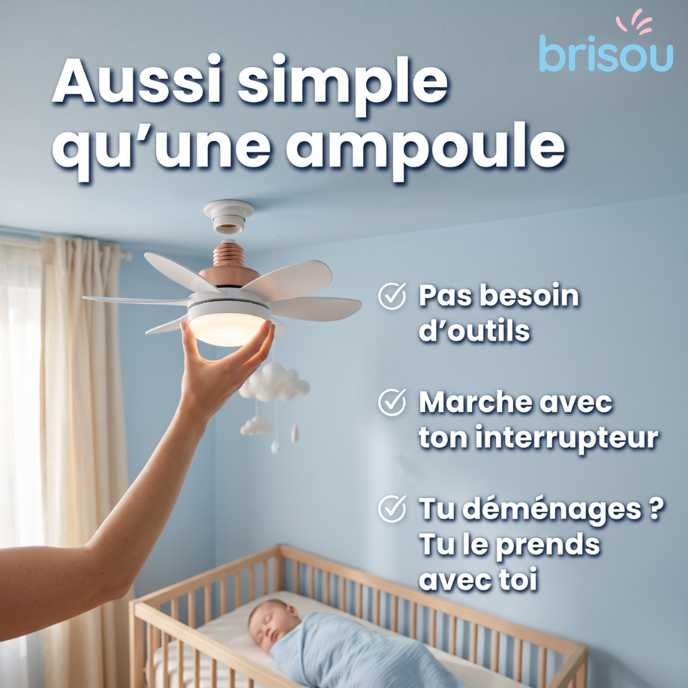 Brisou - Ventilateur de plafond