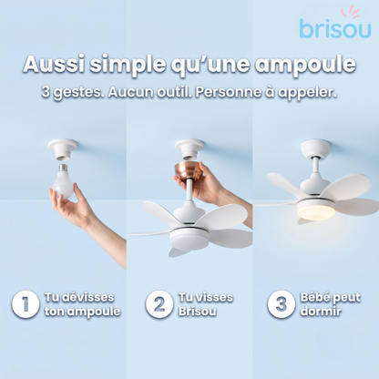 Brisou - Ventilateur de plafond